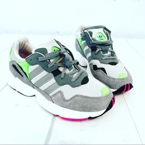 Adidas Yung 96 Torsion Gray Sneakers Shoes sz 7